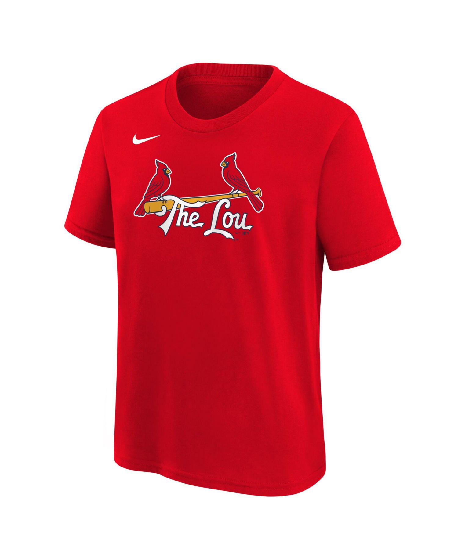 Big Boys and Girls Lars Nootbaar Red St. Louis Cardinals City Connect Name & Number T-Shirt