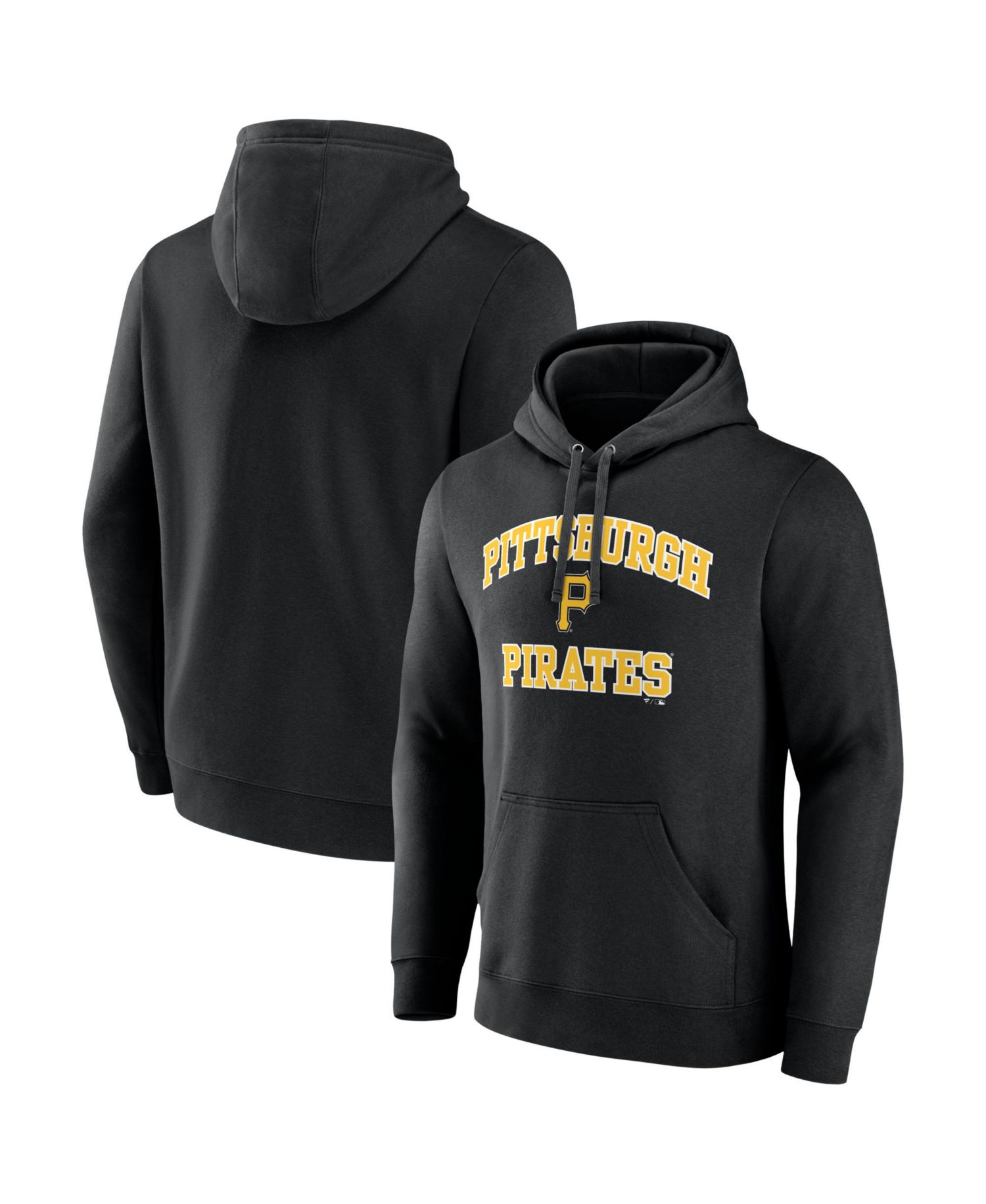 Men's Black Pittsburgh Pirates Heart & Soul Hoodie