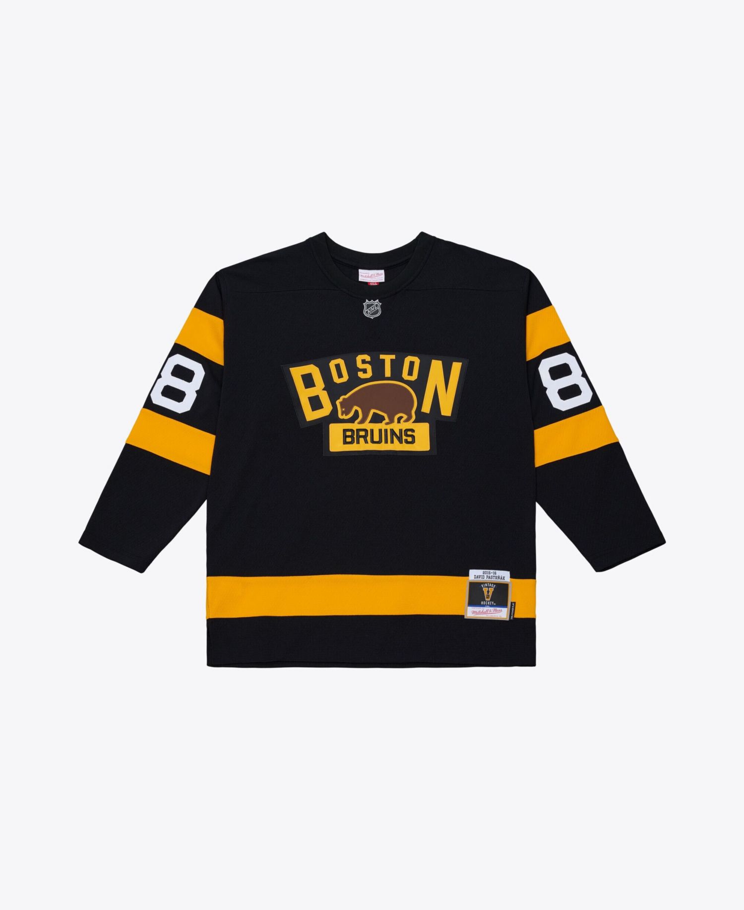 Men's David Pastrnak Black Boston Bruins 2015 Power Play Jersey