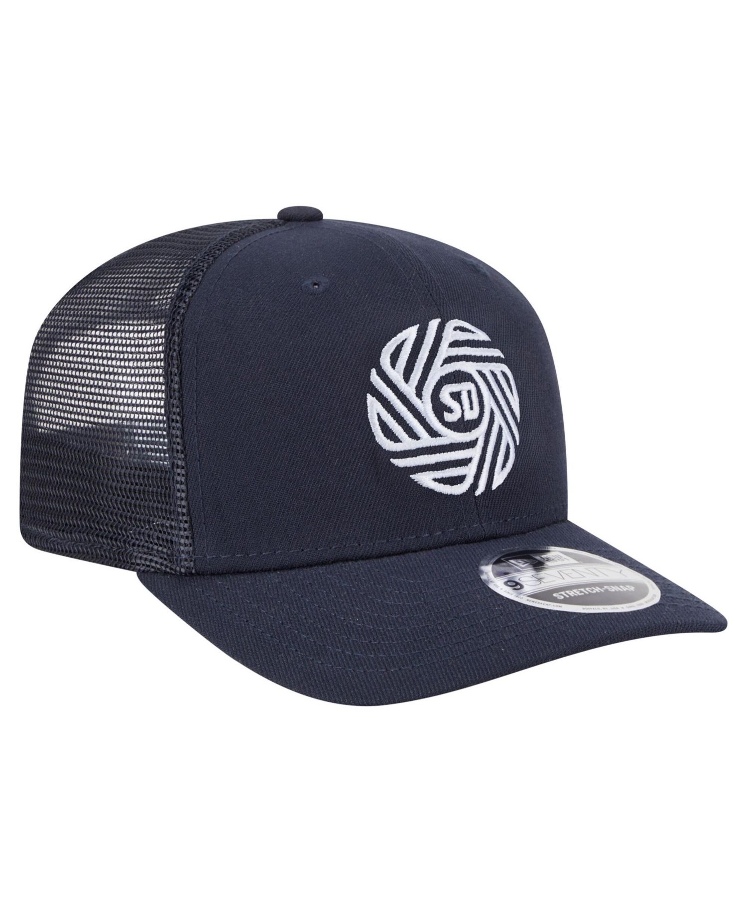 Men's Navy San Diego FC Jersey Hook 9SEVENTY Adjustable Hat