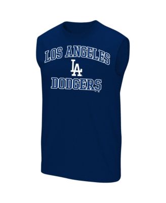 Men's Royal Los Angeles Dodgers Big & Tall Heart Soul Muscle Tank Top