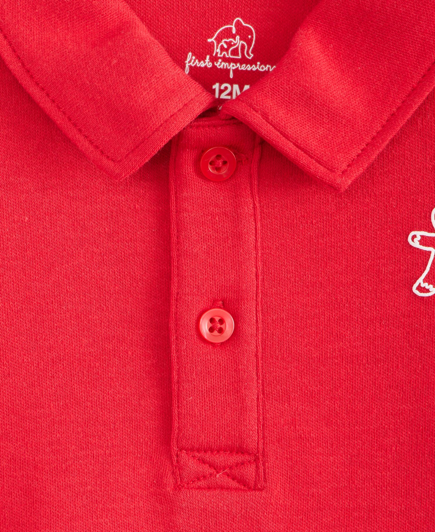 Toddler Boys' 2T-4T Mix & Match Short-Sleeve Gingerbread Polo Top