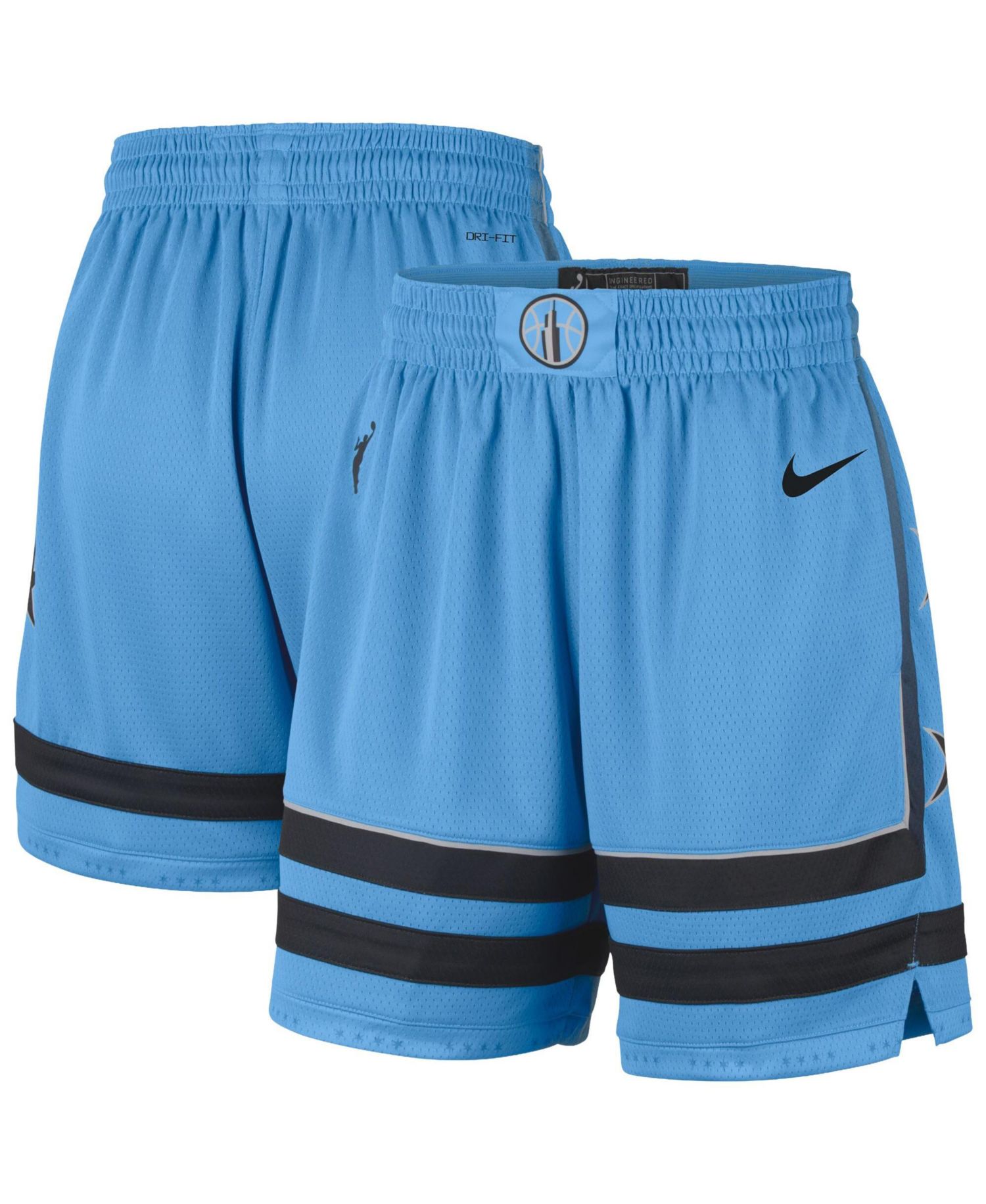 Women's Sky Blue Chicago Sky 2026 On-Court Dri-FIT Victory Rebel Edition Shorts