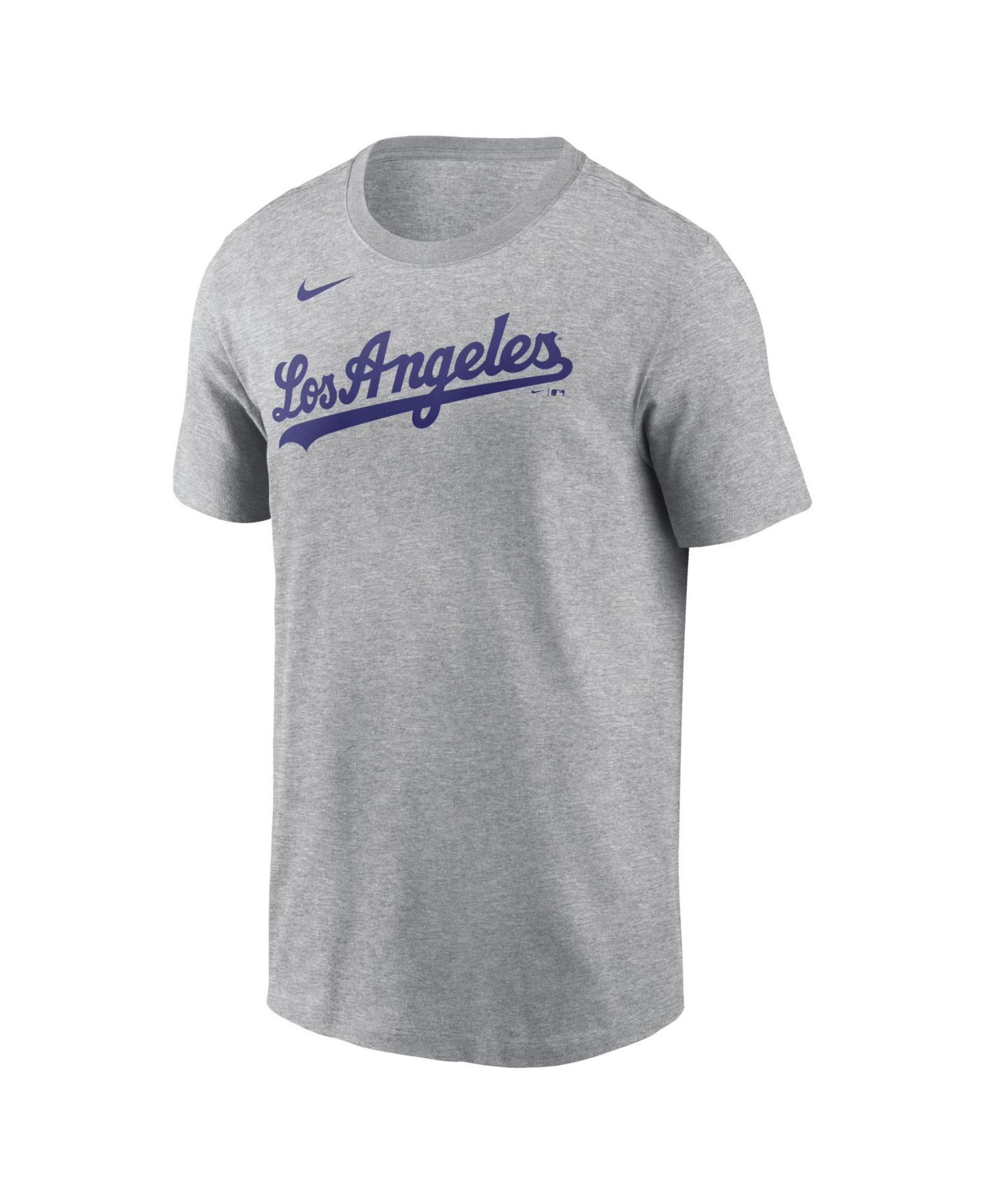 Men's Shohei Ohtani Heather Gray Los Angeles Dodgers Name & Number T-Shirt