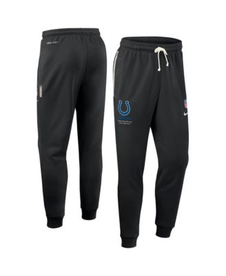 Men's Black Indianapolis Colts Sideline Standard Issue Dri-FIT Taper Pants