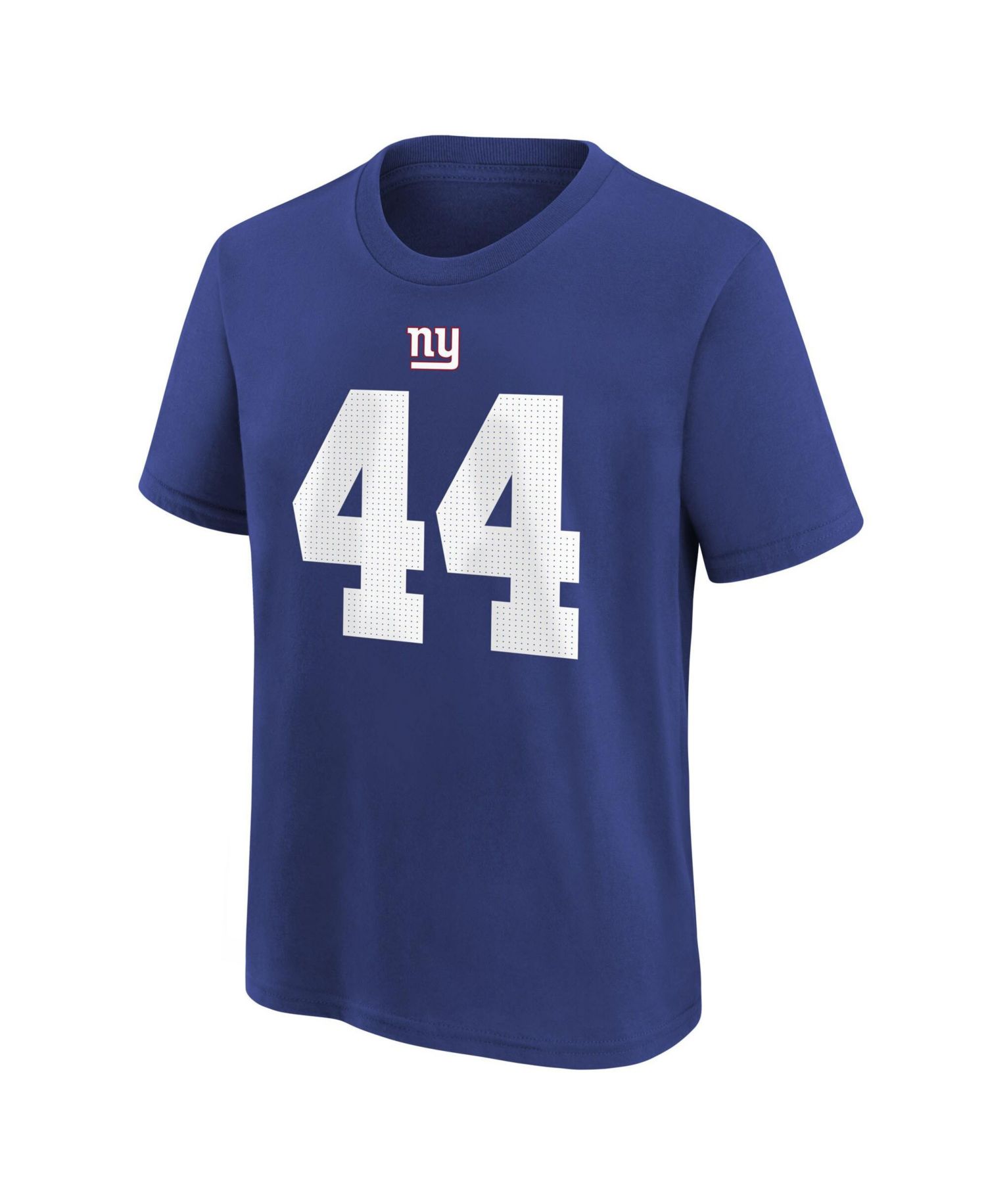 Big Boys and Girls Cam Skattebo Royal New York Giants Name & Number T-Shirt