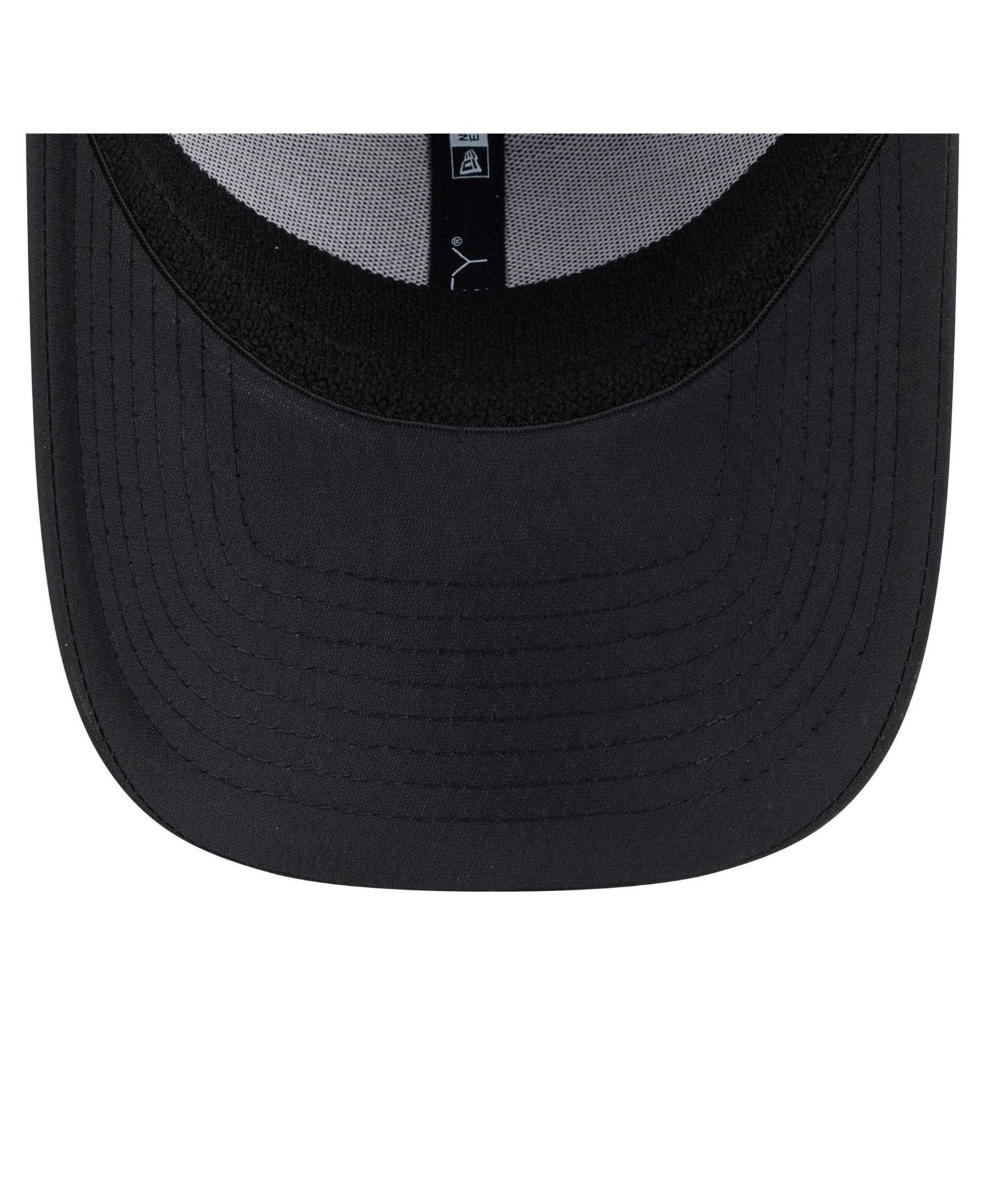 Men's Black Detroit Red Wings Blackout 39THIRTY Flex Fit Hat