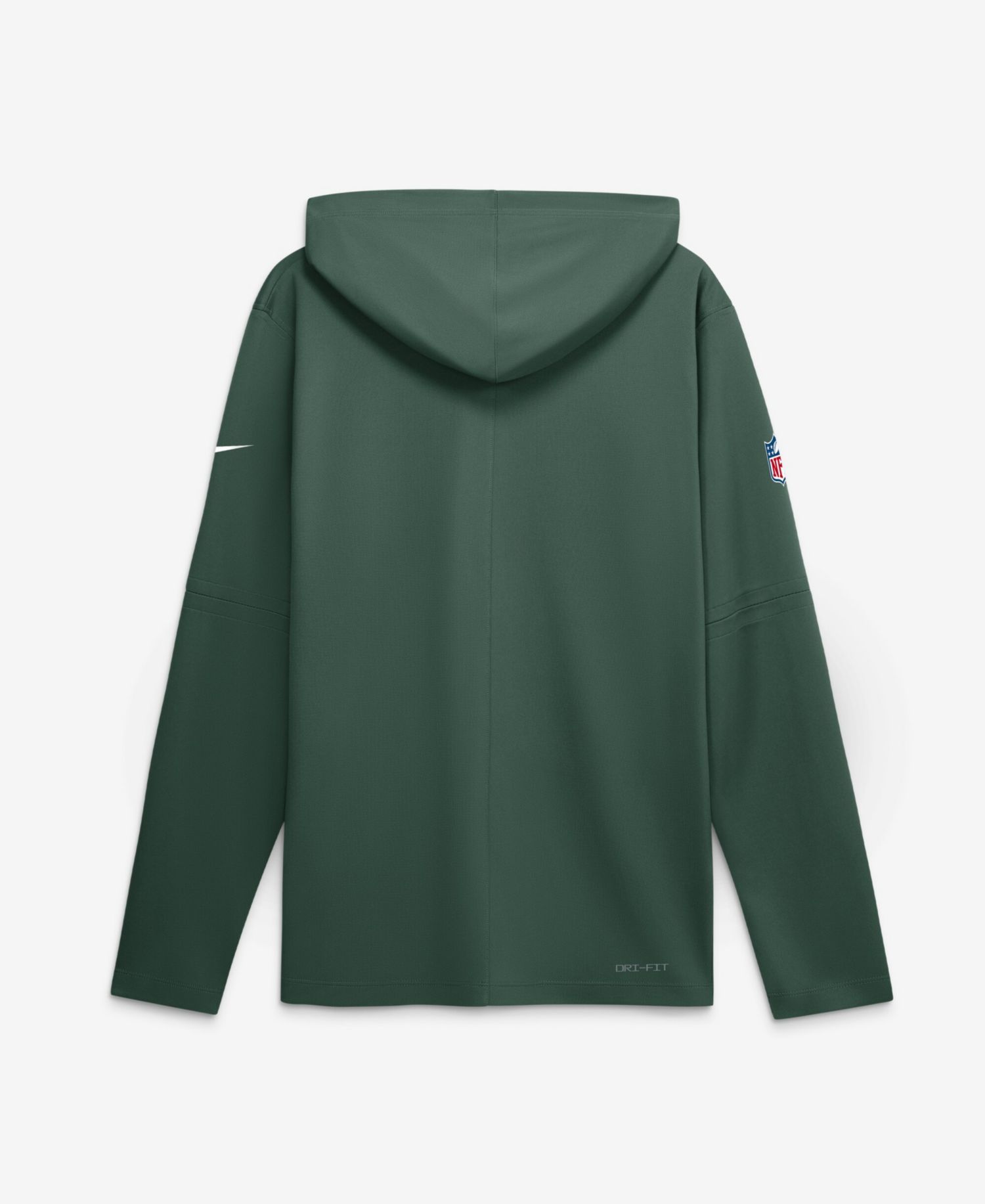 Men's Green Bay Packers Sideline Lightweight Long Sleeve Hooded Dri-FIT T-Shirt