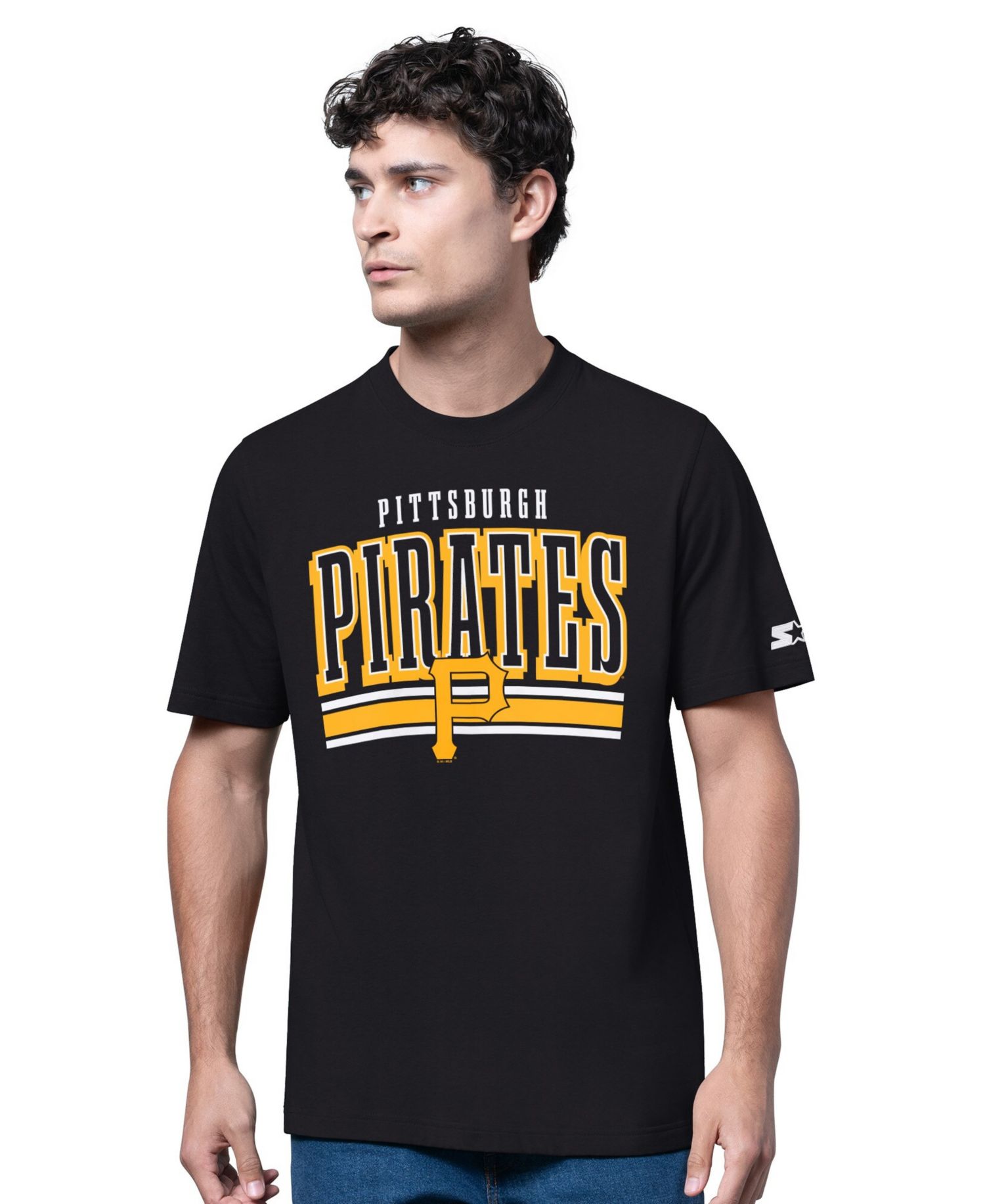 Men's Heather Gray/Black Pittsburgh Pirates Two-Pack Long Sleeve Short Sleeve T-Shirt Set