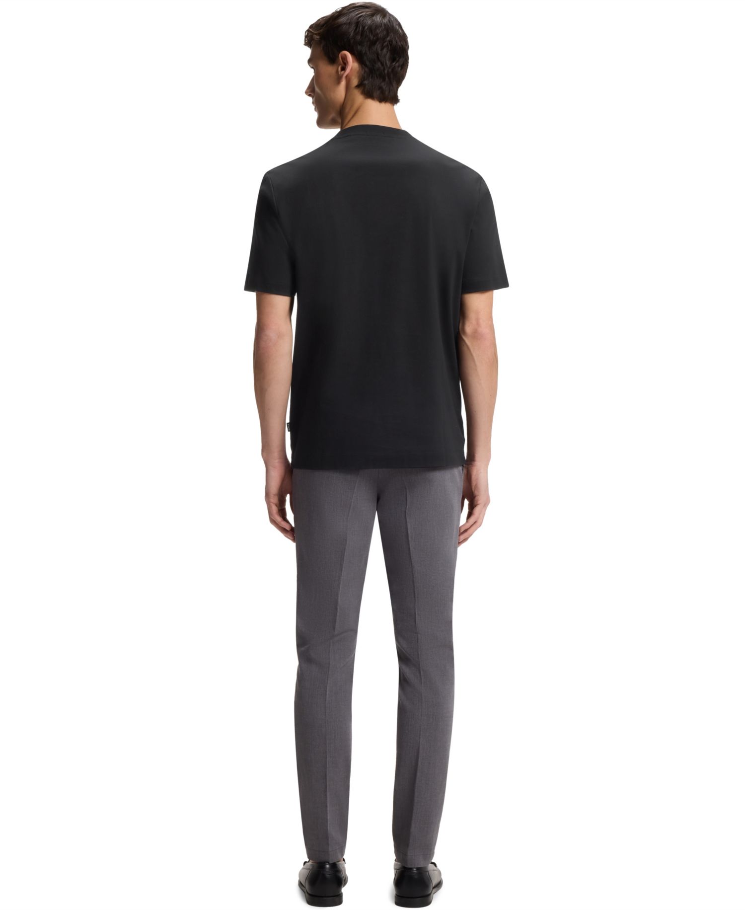 Men's Cotton Monogram Regular-Fit T-Shirt