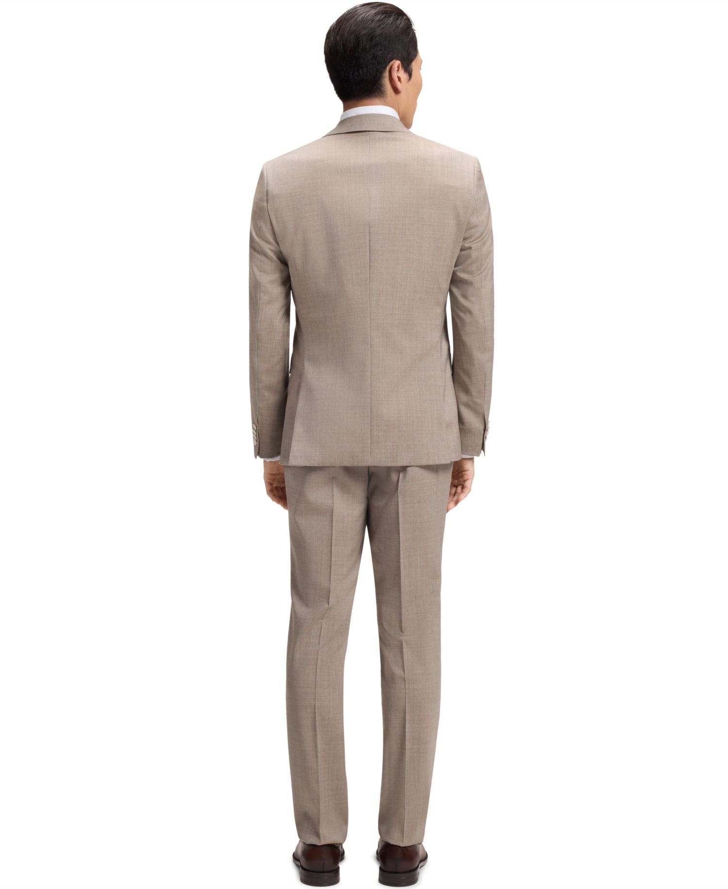 Men's Virgin Wool Two-Piece Slim-Fit Suit