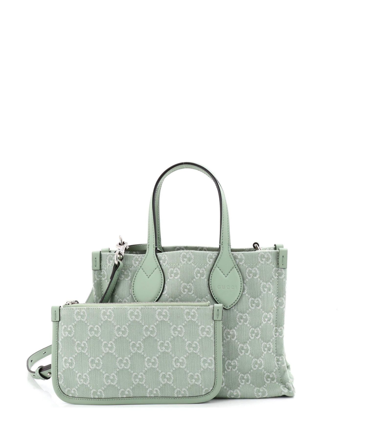 Medium Ophidia Shopper Tote GG Denim