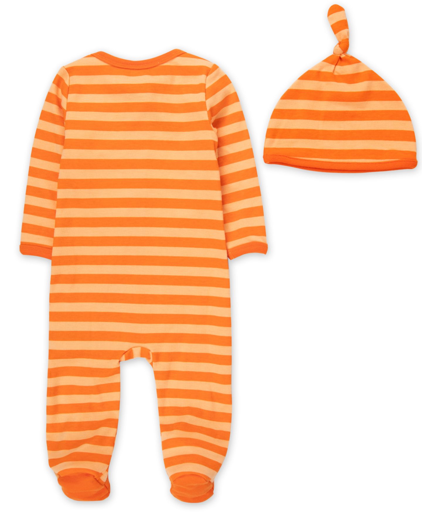 Комплекты Baby Essentials My First Halloween Footie and Hat, 2-Piece Set для малышей, цвет: Оранжевый — фото 2
