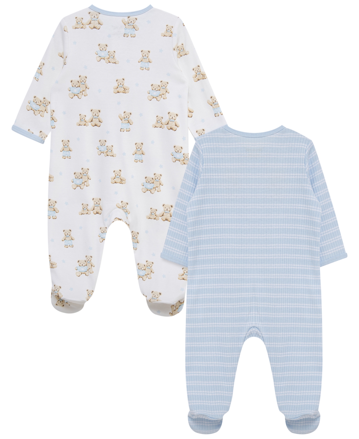 Little Me Baby Boys' Long-Sleeve Coverall, 2-Pack