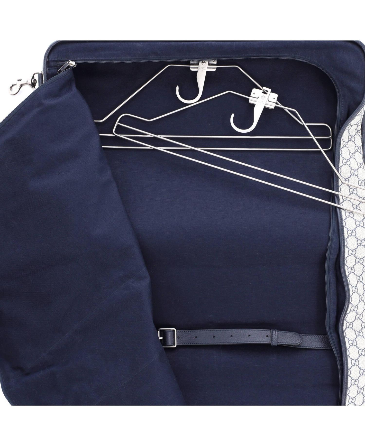 Savoy Web Garment Bag GG Coated Canvas