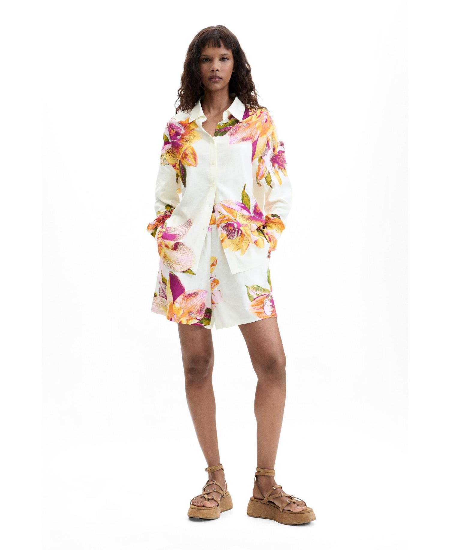 Women's Printed floral shirt