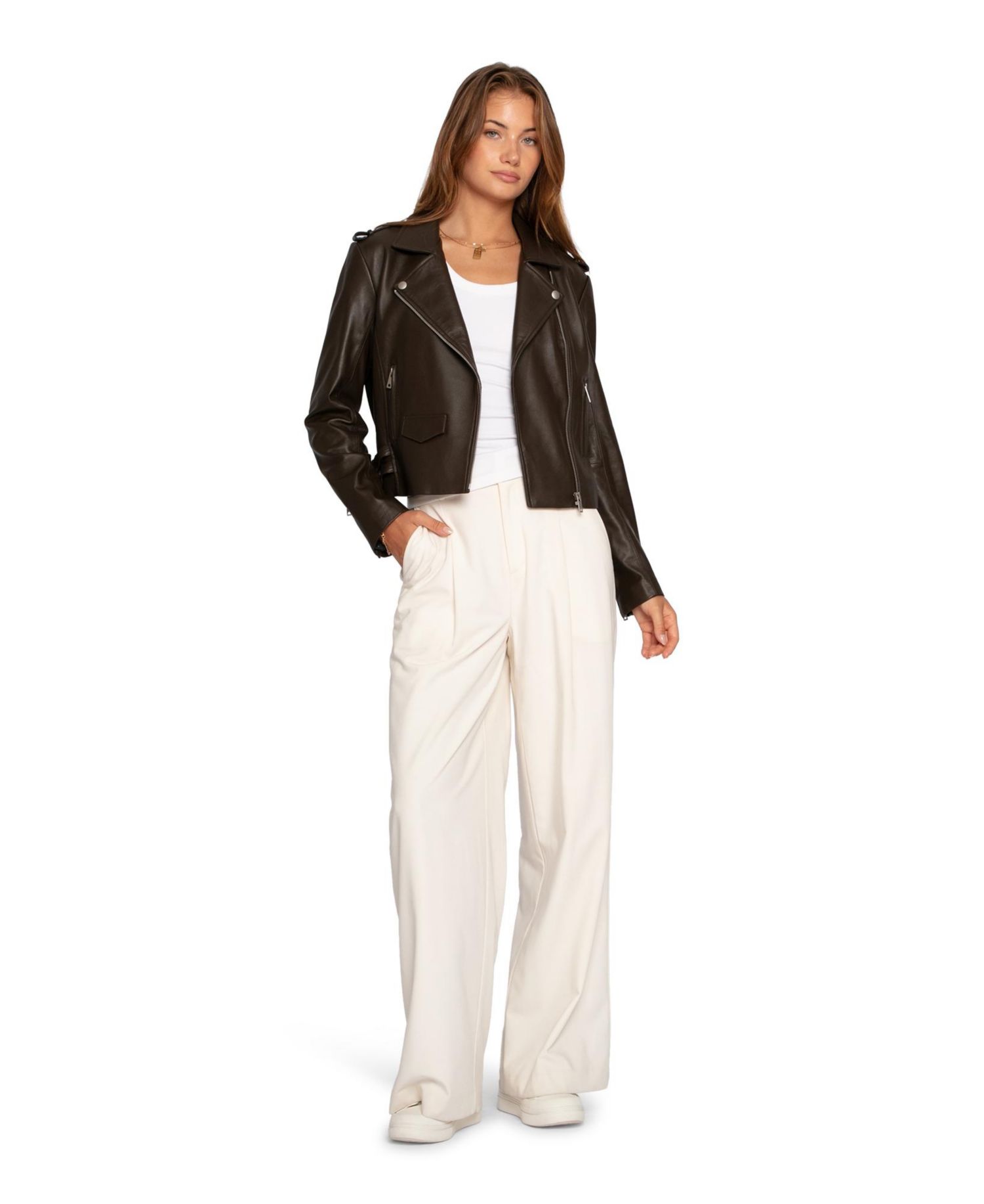 Women's Just Friends Leather Jacket