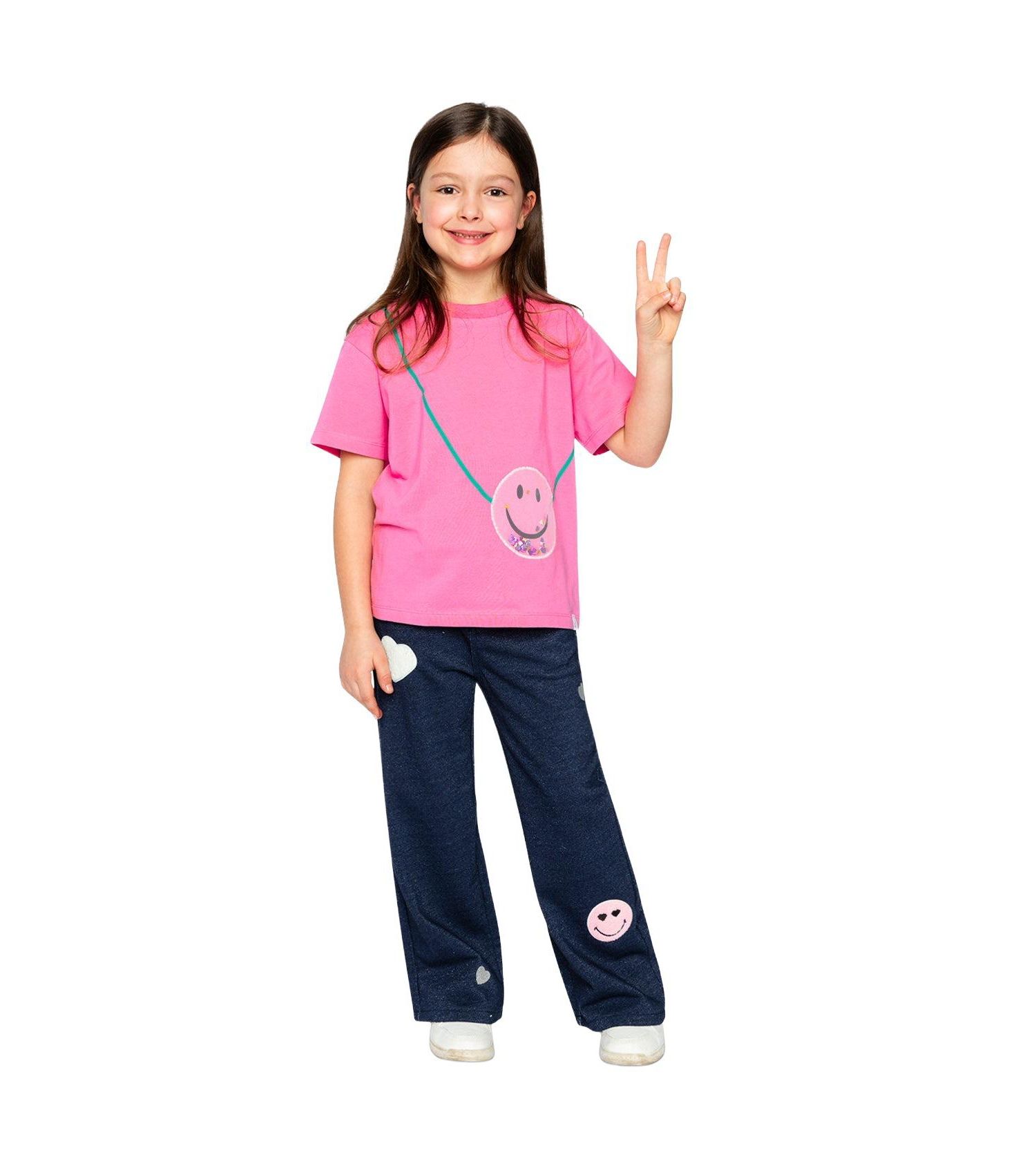 Little and Big Girl 6-14 Jersey T-Shirt