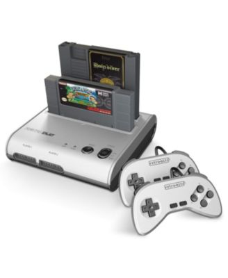 RetroDuo Dual 2-in-1 Retro Console for SNES and NES Games