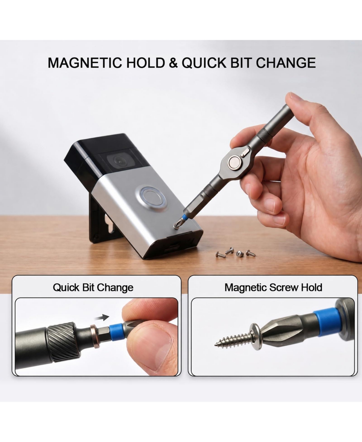 Xdovet 42 1 Ratcheting Screwdriver Set T-handle Multi-bit Repair Tool Kit