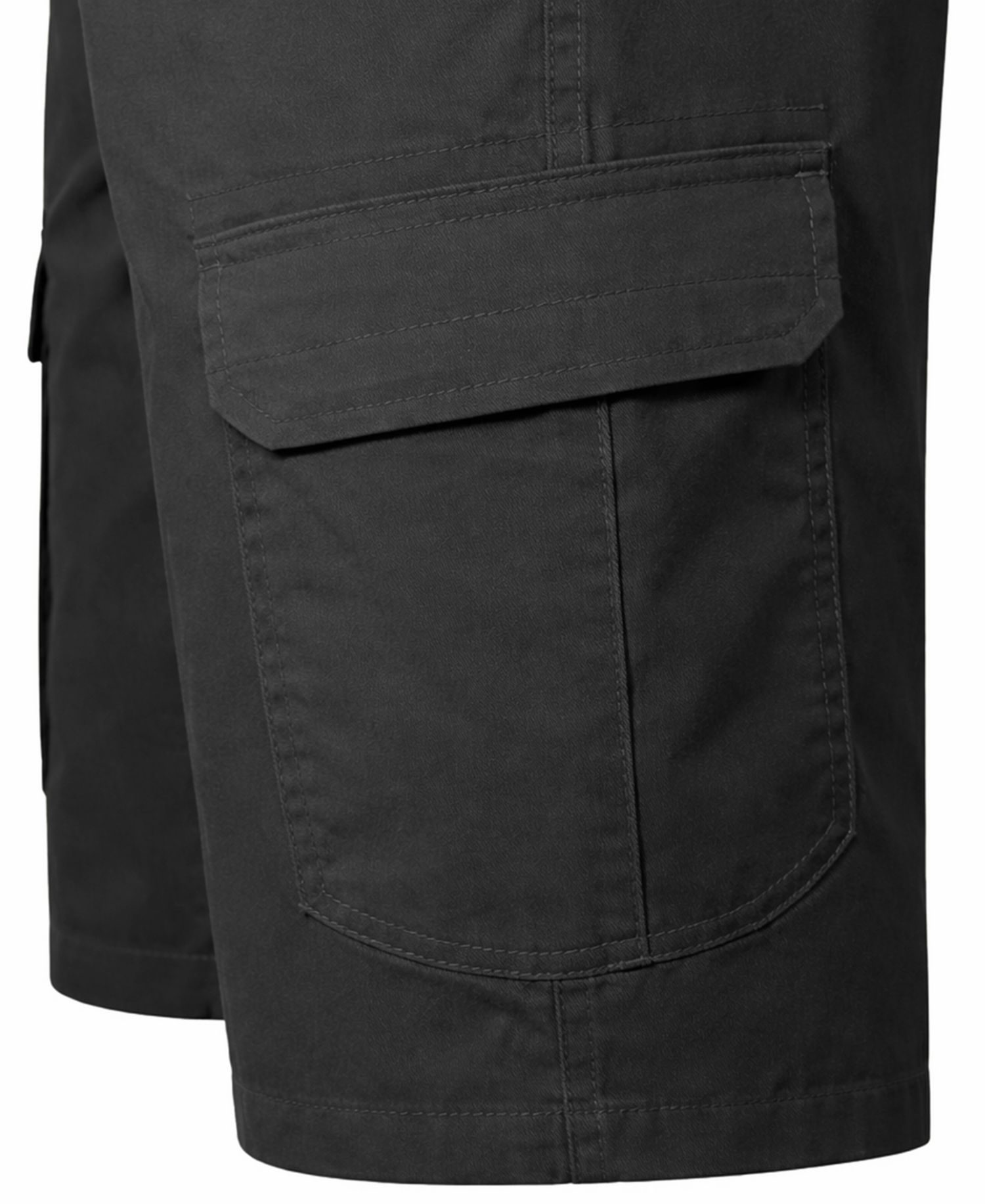 Men's Cotton Flex Stretch Cargo Shorts, 11" inseam