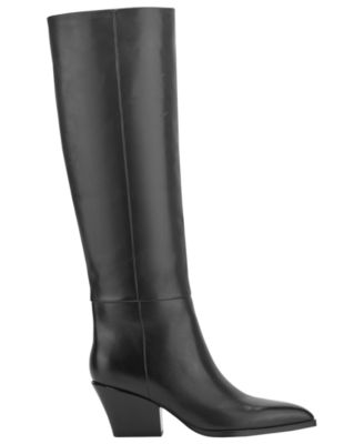 womens leather dress boots wide calf Women's Lannie Boot - Medium Natural Leather The kind of boot you reach for without thinking. Black Wide-Calf Boots for Women