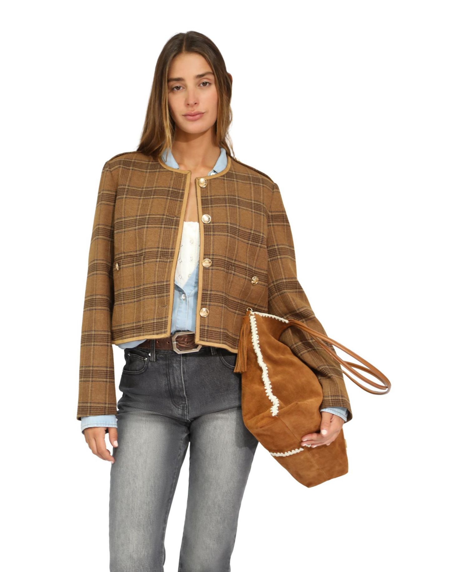 Women's Dynasty Boxy Paisley Jacket