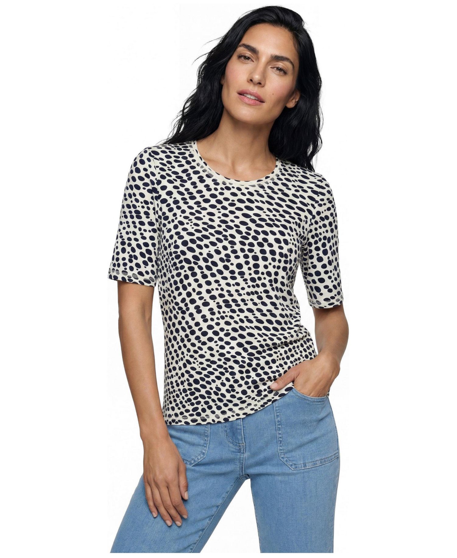 Women's Pebble Print T-Shirt