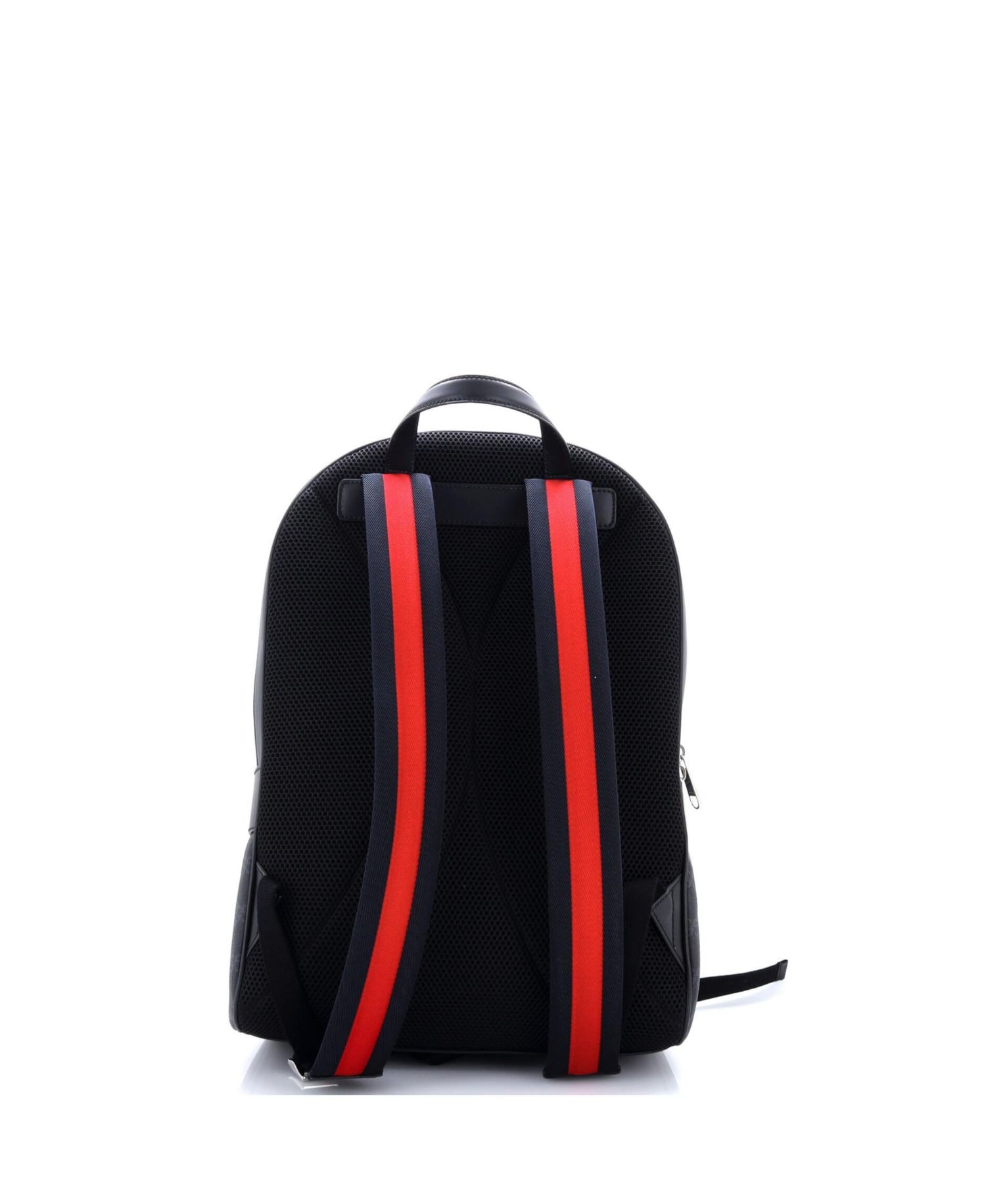 Medium Front Zip Pocket Backpack GG Coated Canvas