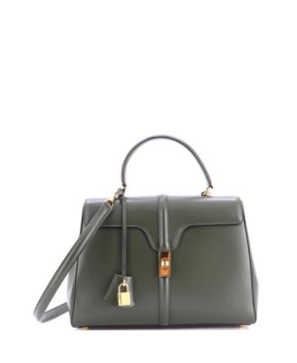 Medium 16 Top Handle Bag Smooth Calfskin