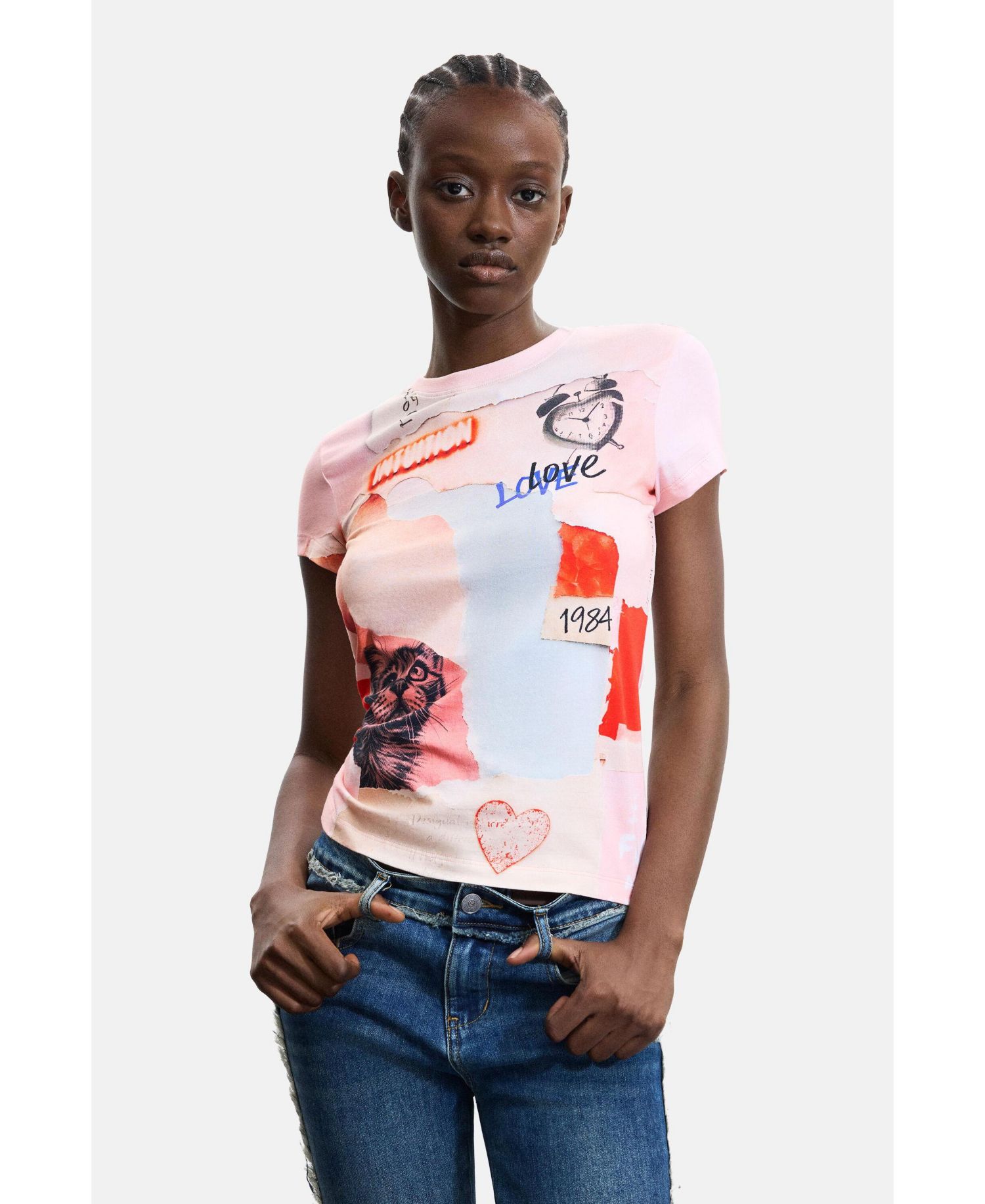 Women's Printed T-shirt 100% cotton