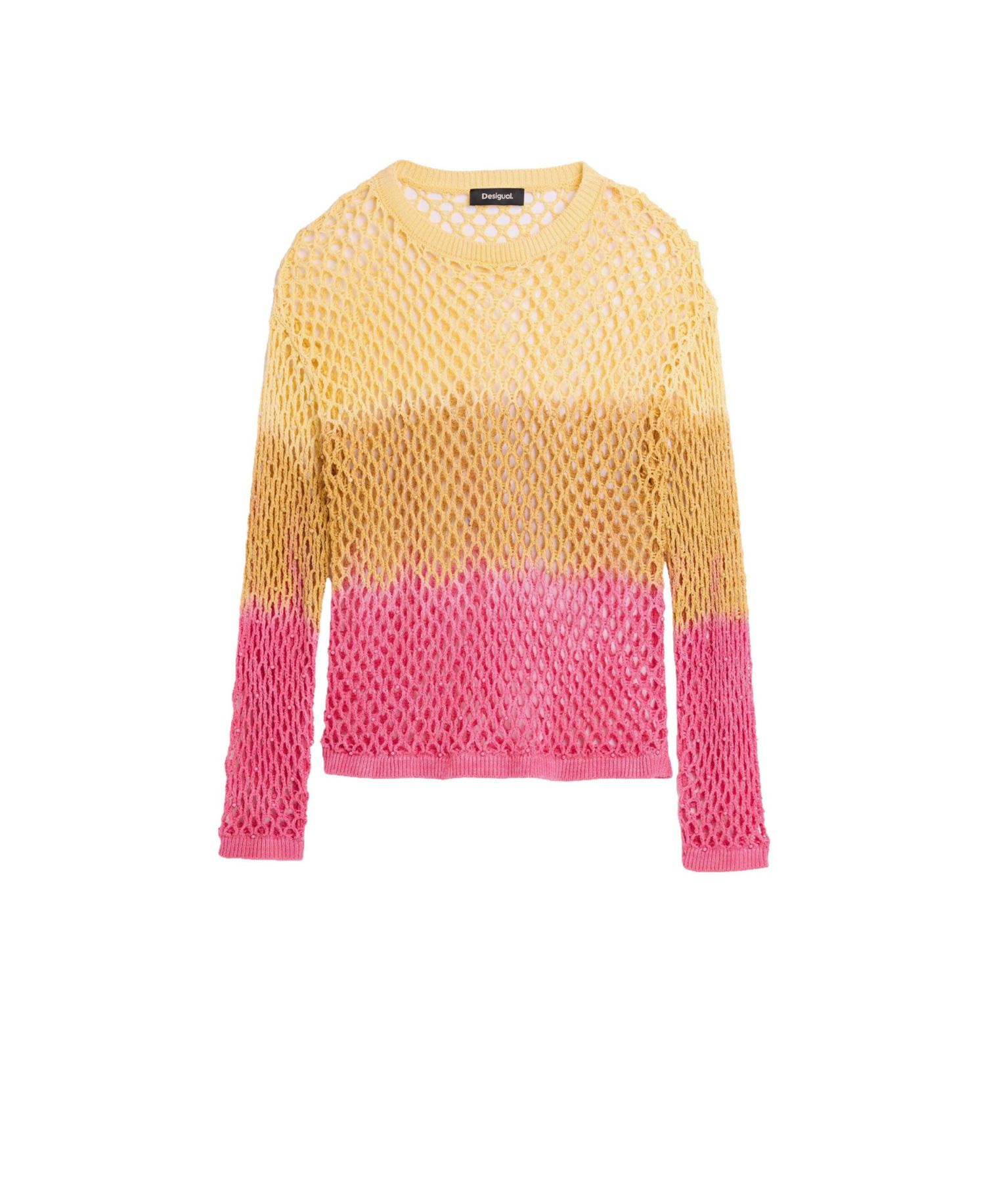 Women's Openwork crochet sweater