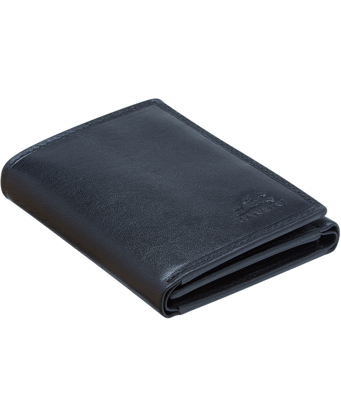 Мужской кошелёк Mancini Boulder Collection RFID Secure Trifold Wallet, цвет: Чёрный — фото 2