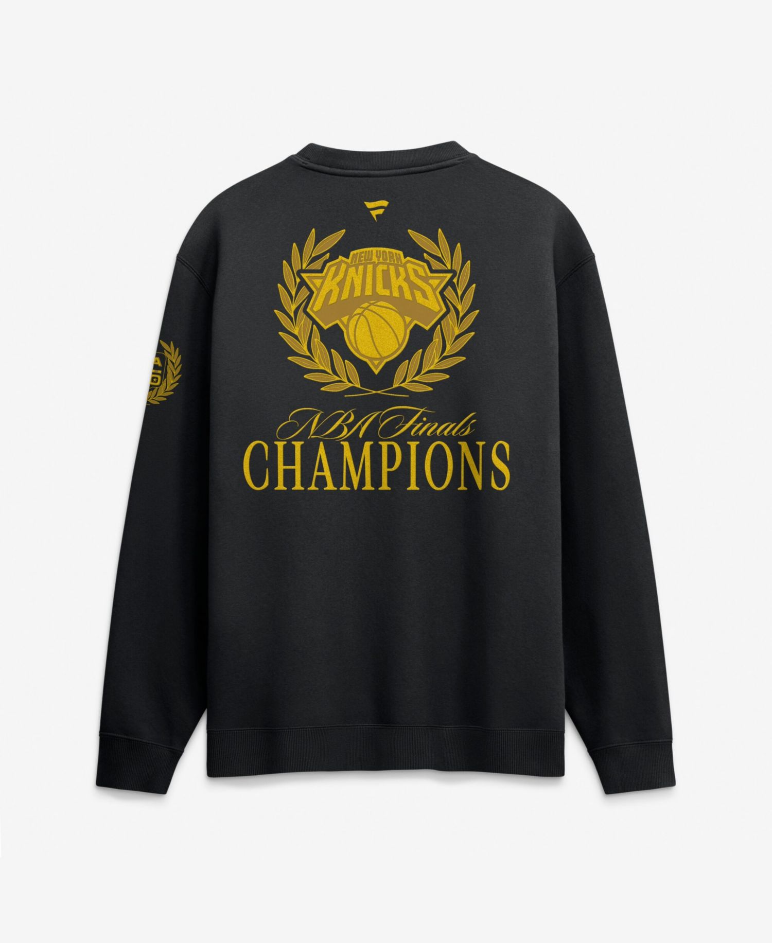 Men's Black New York Knicks 2026 NBA Finals Champions x USA 250th Sweatshirt