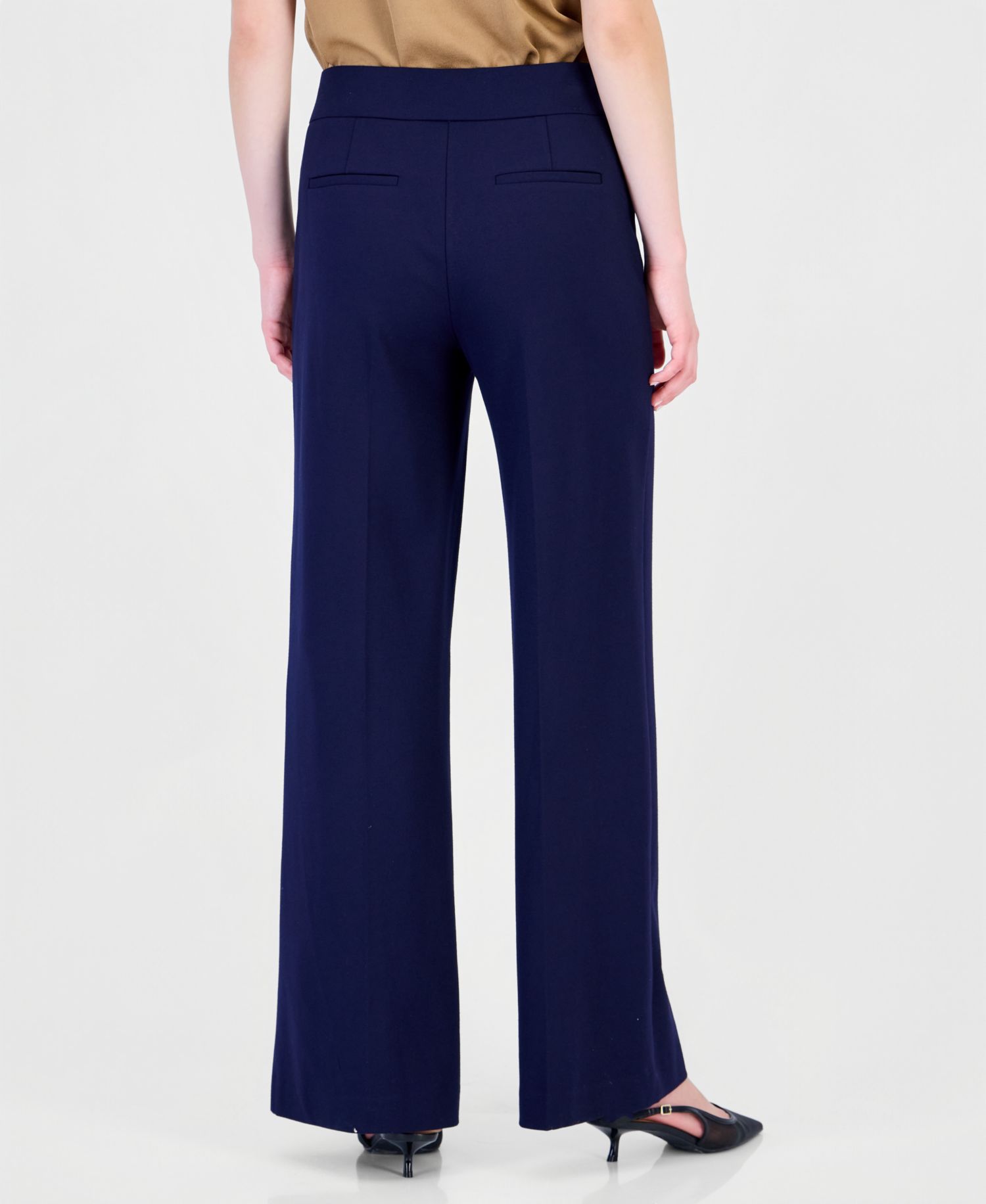 Women's Pull-On Wide-Leg Compression Pants
