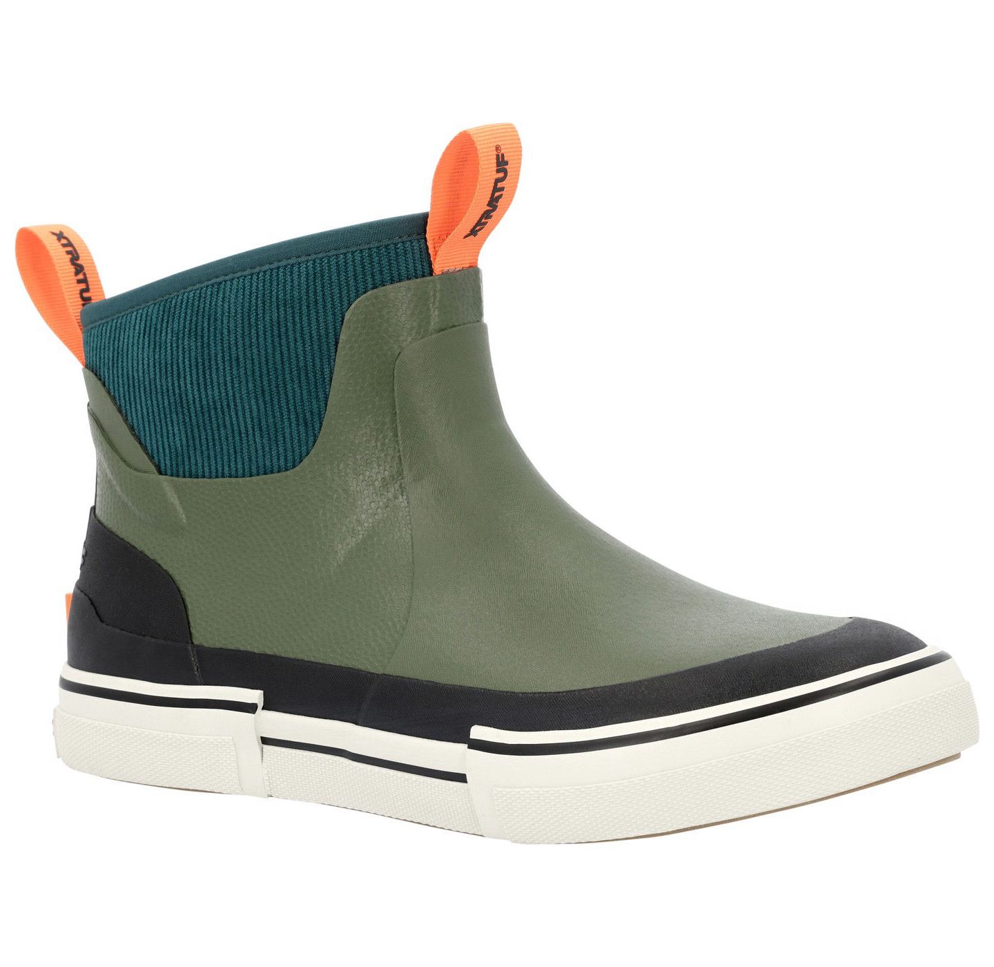 Мужские ботинки XTRATUF Ankle Deck Boot Ooto, цвет: Тёмный морской зелёный — фото 3