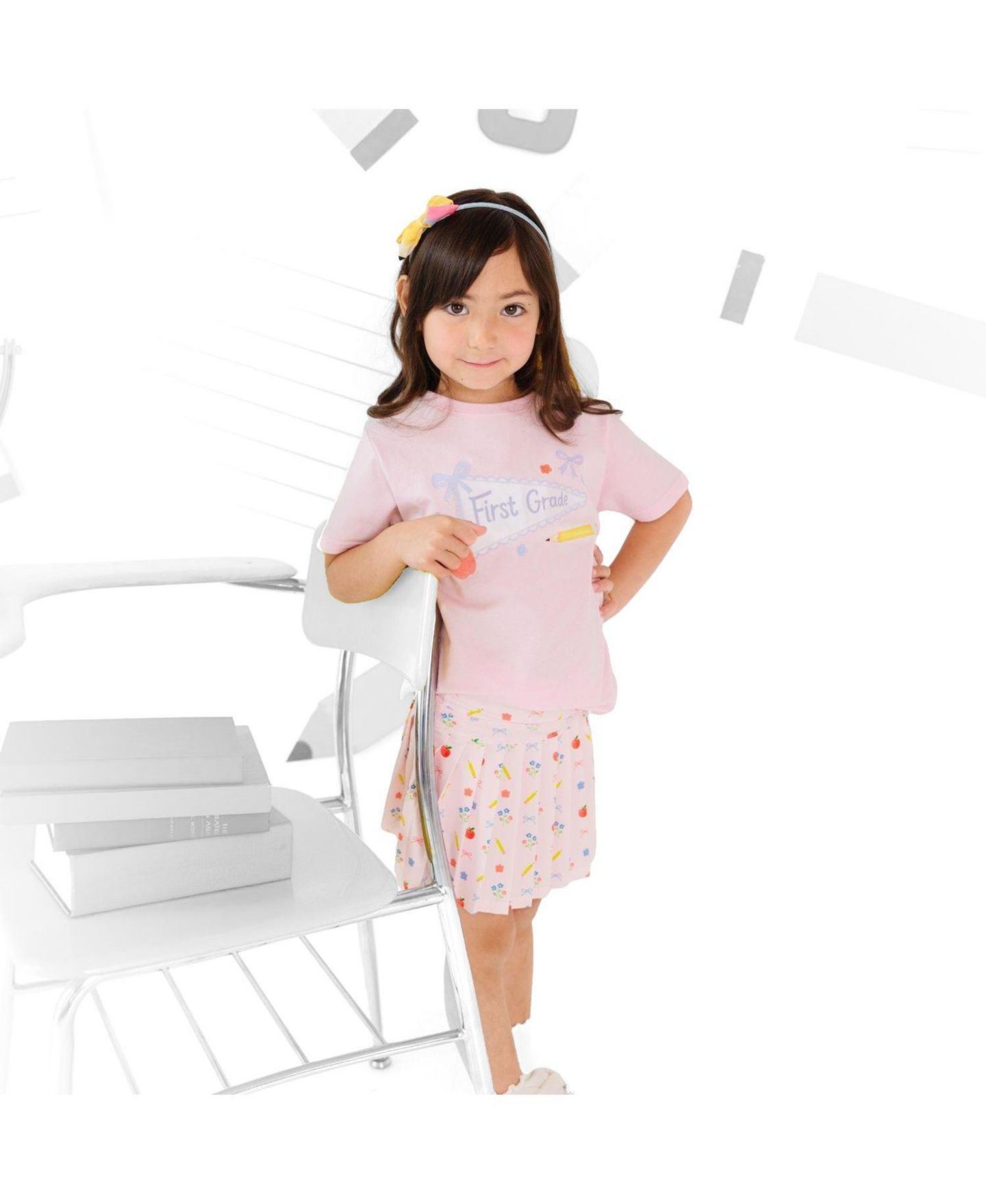 Аксессуары для волос Sweet Wink School Days Pencil Bow Headband для девочек, цвет: Жёлтый — фото 2