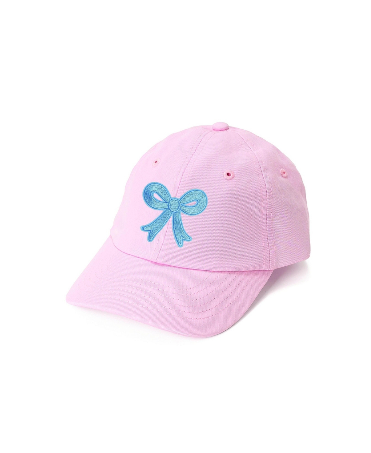 Sweet Wink Girls Blue Bow Patch Baseball Hat