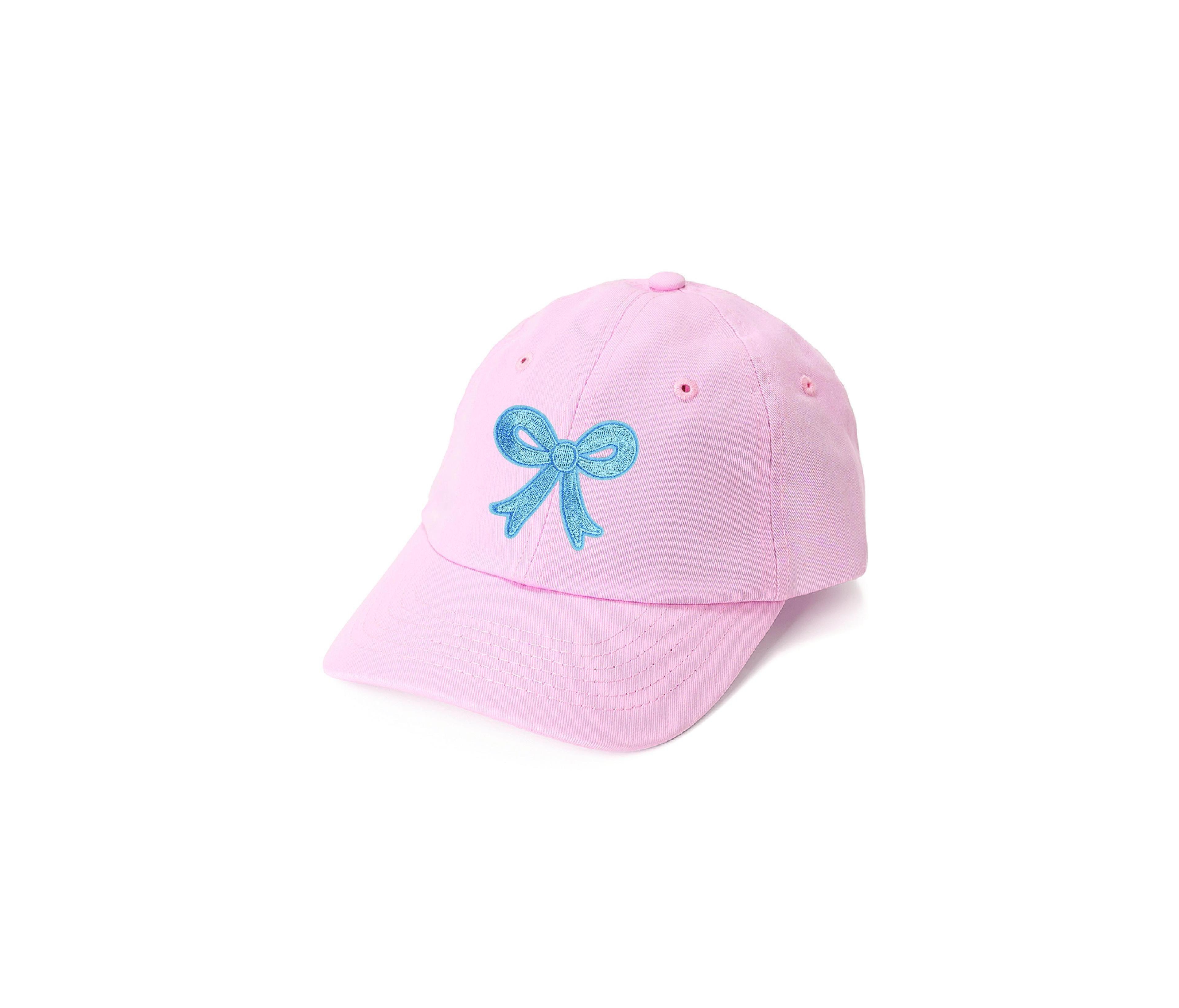 Sweet Wink Girls Blue Bow Patch Baseball Hat