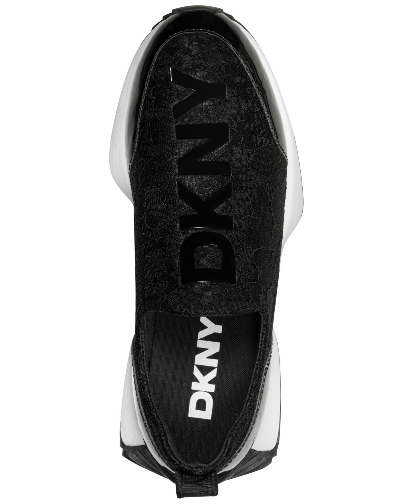Женские кроссовки DKNY Nallen Slip-On, цвет: Чёрный — фото 5