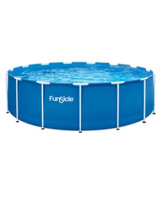 15' x 48" Outdoor Activity Round Frame Above Ground Swimming Pool Set