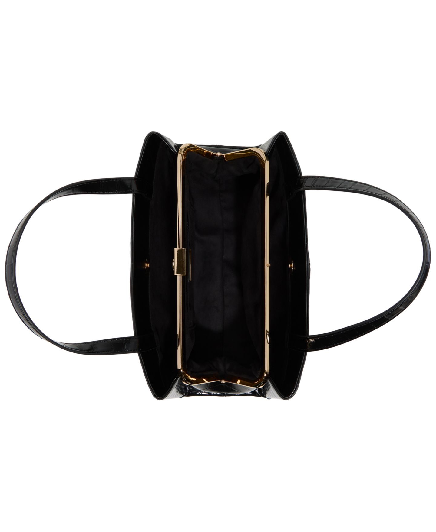 Женская сумка ALDO Arieaax Small Satchel Handbag, цвет: Чёрный — фото 4