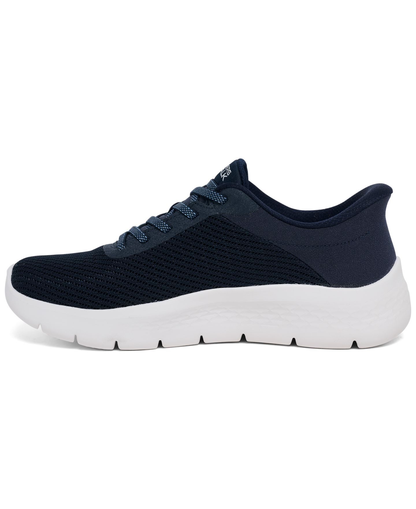 Женские кроссовки Skechers Slip-ins: GO Walk Flex - Carla Athletic Walking, цвет: Тёмно-синий / Белый — фото 2