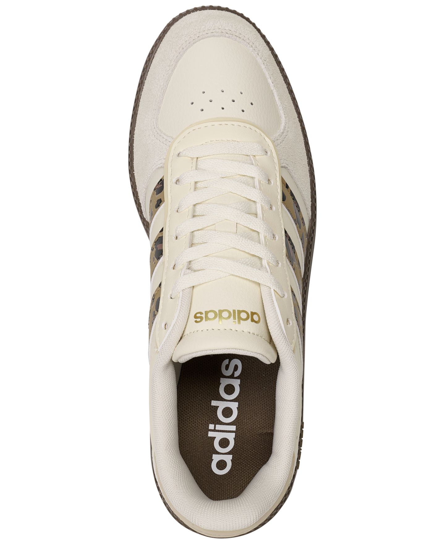 Детские кроссовки adidas Breaknet Sleek Lifestyle для девочки, цвет: Белый / Песочный — фото 4