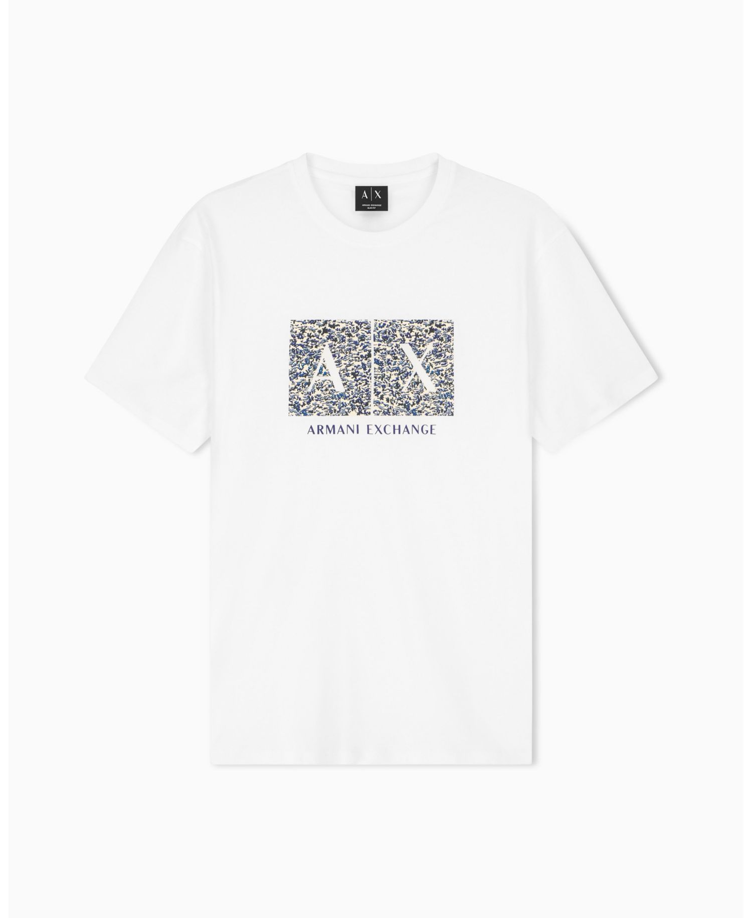 Men's Short Sleeve Boxed All-Over Logo Slim Fit T-Shirt