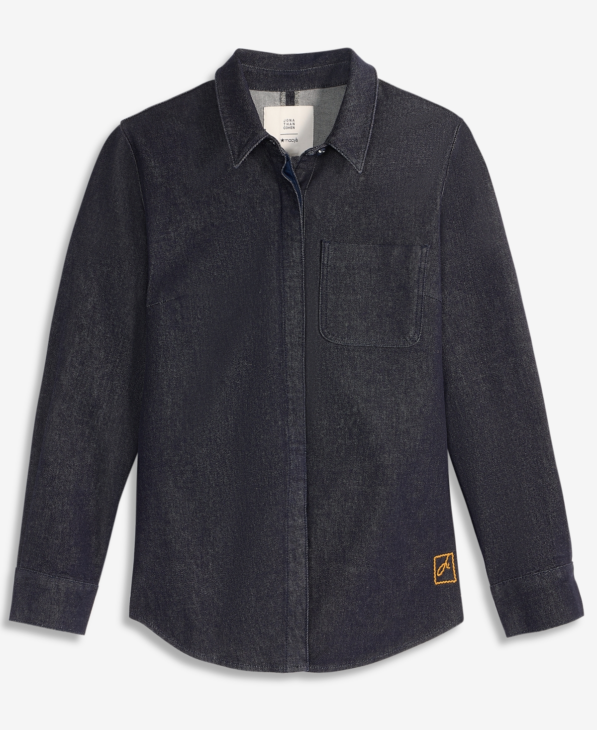 Jonathan Cohen X Macy's Women's Denim Long-Sleeve Button-Up Blouse, Exclusive