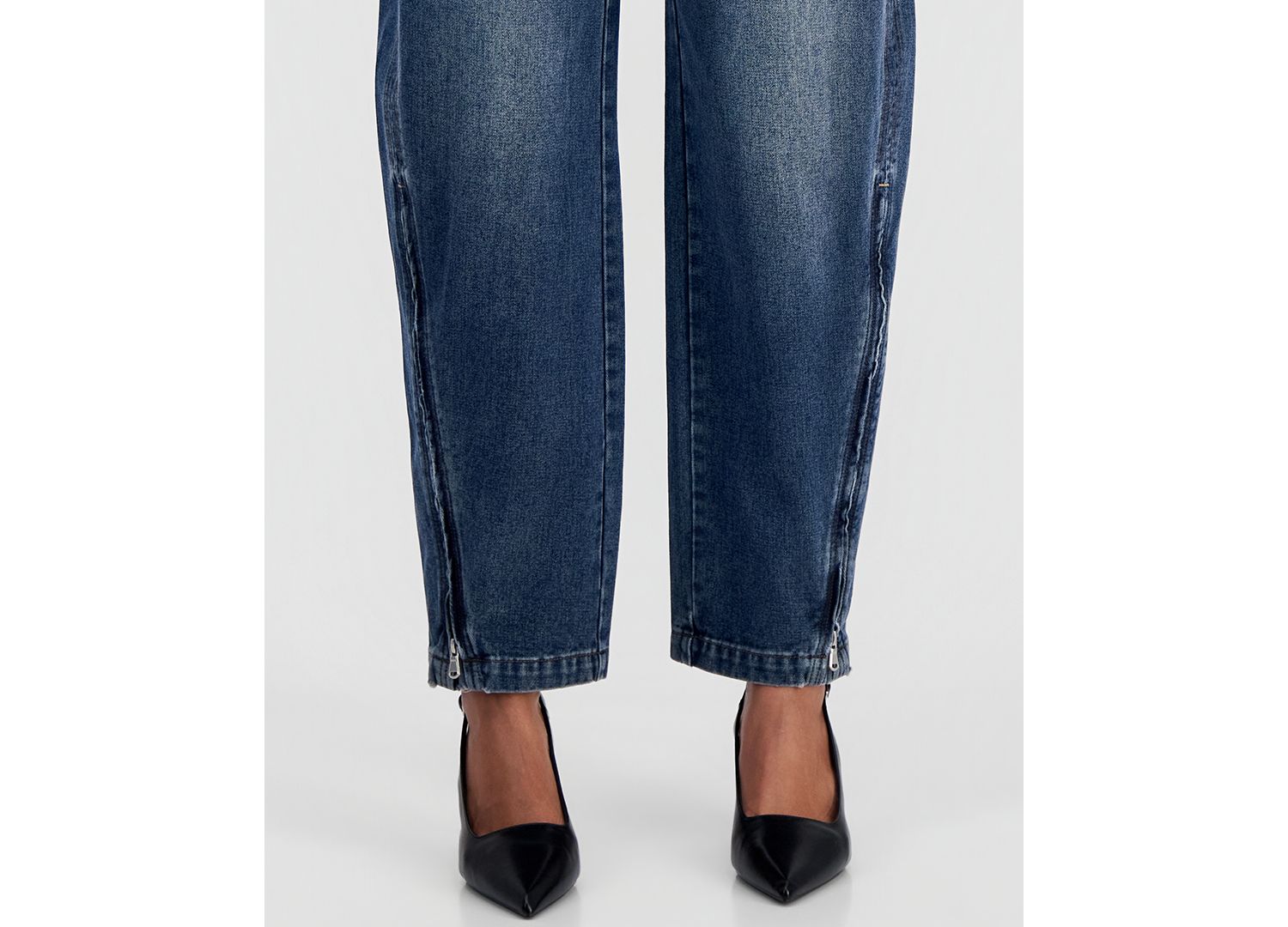 Women's High-Rise Barrel Jeans