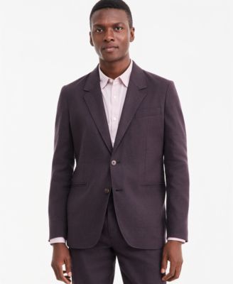 Men's Linen-Blend Tech Two-Button Blazer, Macy's Exclusive