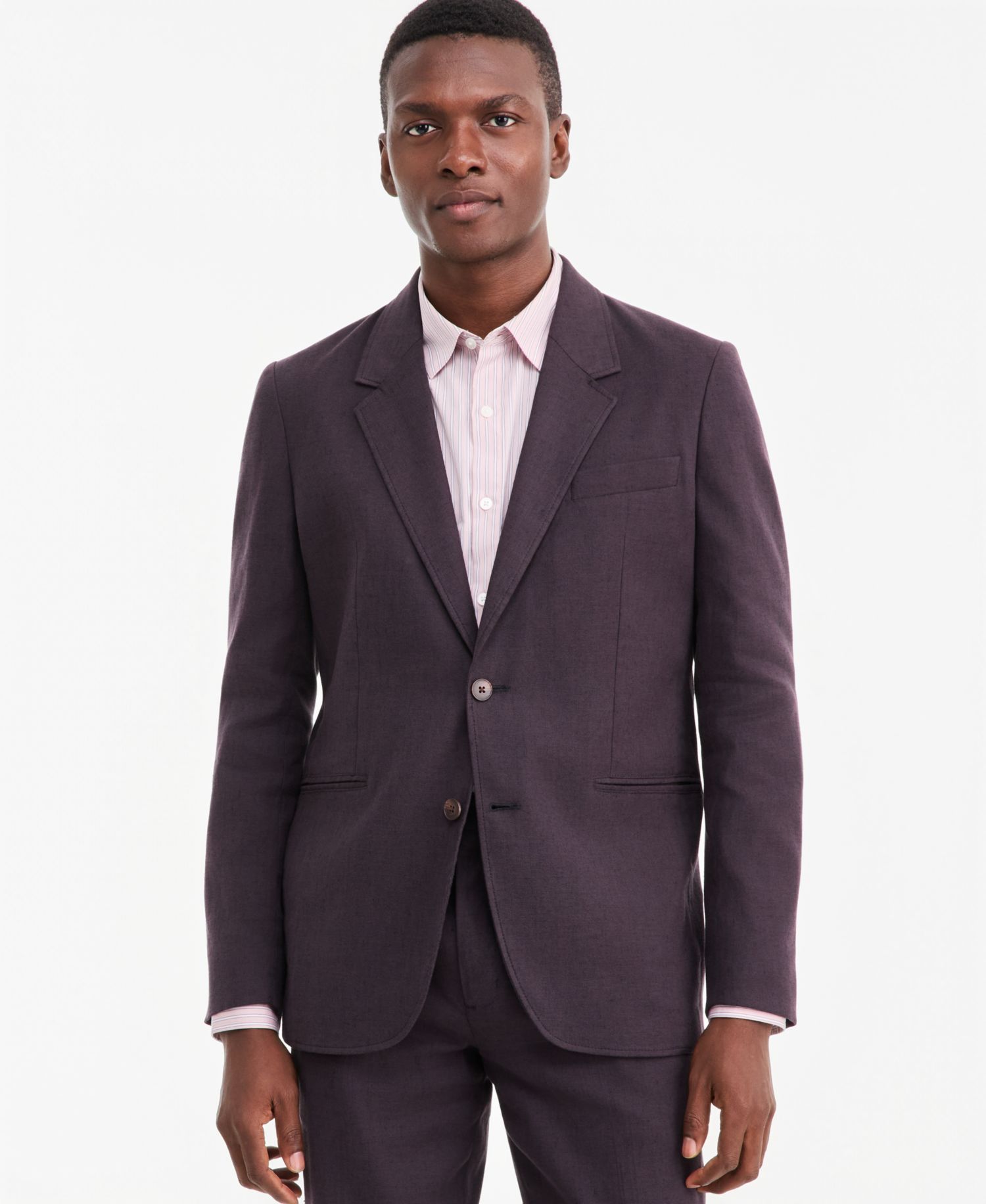 Men's Linen-Blend Tech Two-Button Blazer, Macy's Exclusive