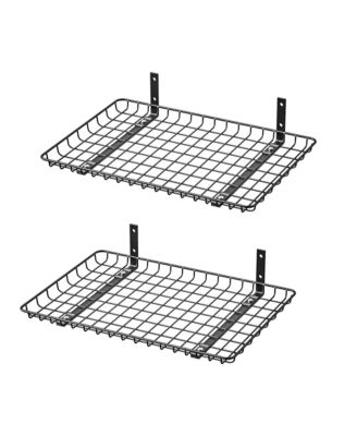Wall Mounted Metal Rack Heavy-duty Organizer Storage Shelf